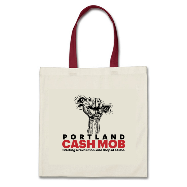 Budget Resuable Shopping Bag Portland Cash Mob